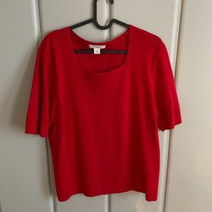Red Sweater Tee